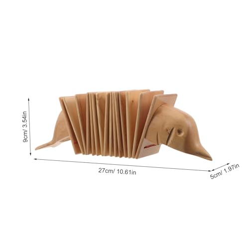 minkissy Holzklapper Delfinform Robustes Orff Instrument aus Holz mit Glatten Kanten Fördert Rhythmusentwicklung für Junge Mädchen und Vorschulkinder für Schule und Familienmusizieren minkissy Holzklapper Delfinform Robustes Orff Instrument aus Holz mit Glatten Kanten Fördert Rhythmusentwicklung für Junge Mädchen und Vorschulkinder für Schule und Familienmusizieren von minkissy