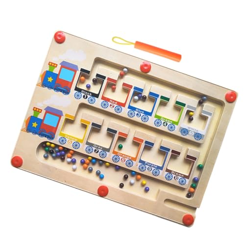 minkissy Holzspielzeug Lernspielzeug Magnetisches und Farbenpuzzle für Geeignet für Jahre Fördert die Kognitive Entwicklung Farbliche Sortieren minkissy Holzspielzeug Lernspielzeug Magnetisches und Farbenpuzzle für Geeignet für Jahre Fördert die Kognitive Entwicklung Farbliche Sortieren von minkissy