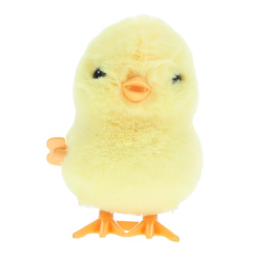 minkissy Hüpfendes Küken Aufziehspielzeug Niedliches Plüschspielzeug für Ostern als Geschenkschmuck und Partyfavor für Einfachem Aufziehmechanismus und Lebhaften Sprüngen minkissy Hüpfendes Küken Aufziehspielzeug Niedliches Plüschspielzeug für Ostern als Geschenkschmuck und Partyfavor für Einfachem Aufziehmechanismus und Lebhaften Sprüngen von minkissy