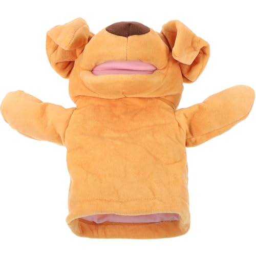 minkissy Hunde Handpuppe aus Bildungsspielzeug für Kreative Geschichtenerzählung Große Tierfigur für Rollenspiele und Interaktion mit Kleinkindern von minkissy