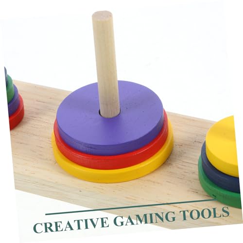 minkissy Intellektuelles Holzpuzzle für Erwachsene Farbenfrohes Turmspiel mit Glatter Oberfläche Sicheres Denkspiel Kreativität und Entspannung Geeignet Ab Jahren Familienspiel minkissy Intellektuelles Holzpuzzle für Erwachsene Farbenfrohes Turmspiel mit Glatter Oberfläche Sicheres Denkspiel Kreativität und Entspannung Geeignet Ab Jahren Familienspiel von minkissy