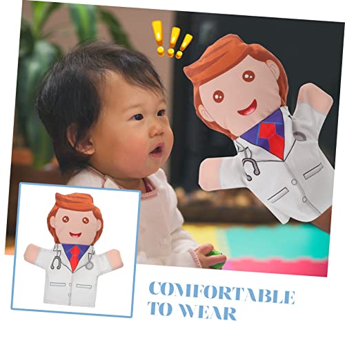 minkissy Interaktive Fingerpuppe Arzt aus Weichem Plüsch Figurenspielzeug für Eltern Junge Mädchen Kommunikation Pädagogisches Lernspielzeug für Kindergarten Schule und Zuhause minkissy Interaktive Fingerpuppe Arzt aus Weichem Plüsch Figurenspielzeug für Eltern Junge Mädchen Kommunikation Pädagogisches Lernspielzeug für Kindergarten Schule und Zuhause von minkissy
