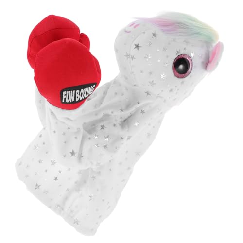 minkissy Interaktive Handpuppe Einhorn mit Soundfunktion Ausziehbar Lebhaftes für Eltern Junge Mädchen Spiel Robust und Wiederverwendbar für Geschichtenerzählen von minkissy