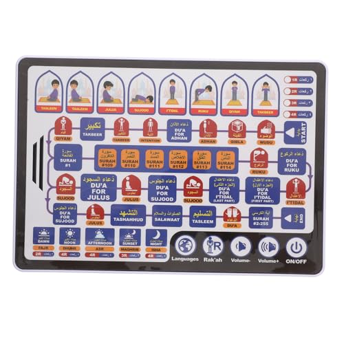 minkissy Interaktives Arabisch Lernpad für Arabisches Alphabet Lernspielzeug mit Quran Funktion Pädagogisches Tablet zur Islamischen Früherziehung Spielerisches Sprachtraining für Junge minkissy Interaktives Arabisch Lernpad für Arabisches Alphabet Lernspielzeug mit Quran Funktion Pädagogisches Tablet zur Islamischen Früherziehung Spielerisches Sprachtraining für Junge von minkissy