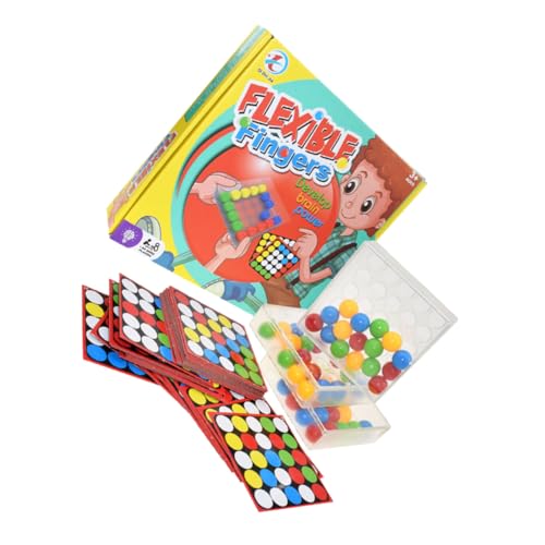 minkissy Interaktives Finger brettspiel mit Rollkugeln Fördert Konzentration und Fingerfertigkeit Buntes Tragbares Strategiespiel für Familien Geeignet für Drinnen und Draußen von minkissy