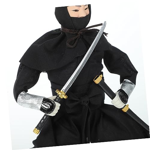 minkissy Japanische Ninja Puppe Dekoration Desktop Figur Japanischer Stil Leichtes Design für Wohnzimmer Schlafzimmer Büro und Festival Geeignet von minkissy