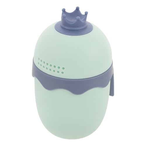 minkissy Junge Mädchen Shampoo Spülbecher aus Freiem mit Ergonomischem Griff Großer Kapazität Sanftem Ausgießer Sicher für Neugeborene Vielseitig als Dusch und Badebecher Geeignet Blau von minkissy