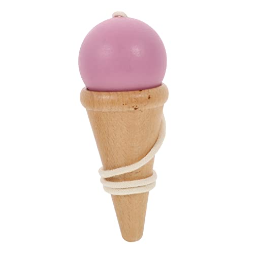 minkissy Kendama aus Holz für Interaktives Geschicklichkeitsspiel zur Verbesserung der Hand Augen Koordination Lustiges und Tragbares Lernspielzeug für Drinnen und Draußen von minkissy