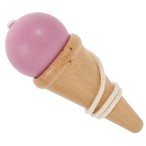 minkissy Kendama aus Holz für Pädagogisches Geschicklichkeitsspiel Hand Auge Koordination Balancierspiel für Drinnen und Draußen Langlebig und Unterhaltsam von minkissy