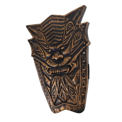 minkissy Kids Cosplay Mittelalterlicher Ritterschildspielzeug Für Cosplay Halloween Performance Party Rollenspiele Leichtes Schildspielzeug Plastikschütze Model Shield Prop von minkissy