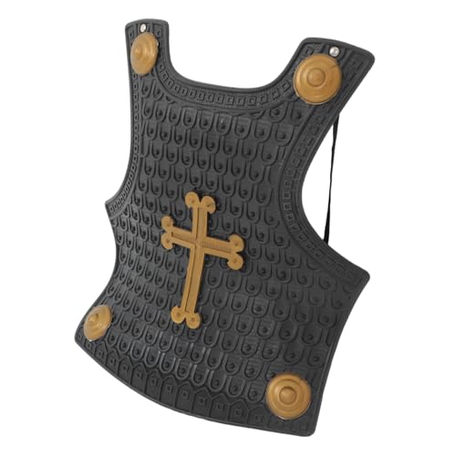 minkissy Kinderkostüm Mittelalterschild Partyspielschild Bühnenschild Tragbares Schild Requisitenschild Spielzeugschild Für Kind Cosplay Schild Cosplay Spielzeugschild Schwarzer Kunststoff von minkissy