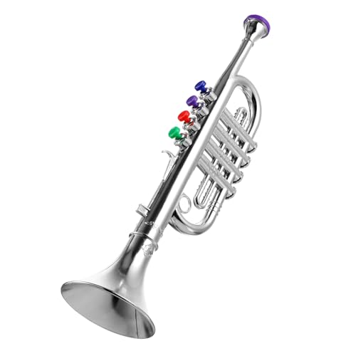 minkissy Kindertrompete Kunststoff Trompeteninstrument Musikalisches Lernspielzeug für Kreative Musikförderung Geruchlose Materialien Party Favors minkissy Kindertrompete Kunststoff Trompeteninstrument Musikalisches Lernspielzeug für Kreative Musikförderung Geruchlose Materialien Party Favors von minkissy