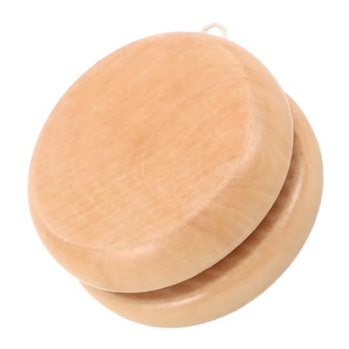 minkissy Kleiner Holz Yoyo für Massivem Holz Buntes Partyspielzeug Hand Auge Koordination für Jungen und Mädchen Vielseitig für Geburtstagsfeiern und Outdoor Spiele von minkissy