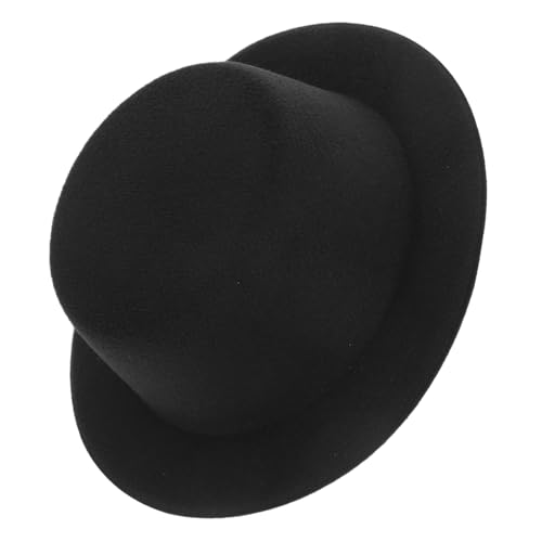 minkissy Kleiner Puppenhut aus Baumwolle Mini Hut für DIY Projekte Elegante Dekoration für Puppen für Kostüme und Kreative Bastelarbeiten Schwarz minkissy Kleiner Puppenhut aus Baumwolle Mini Hut für DIY Projekte Elegante Dekoration für Puppen für Kostüme und Kreative Bastelarbeiten Schwarz von minkissy