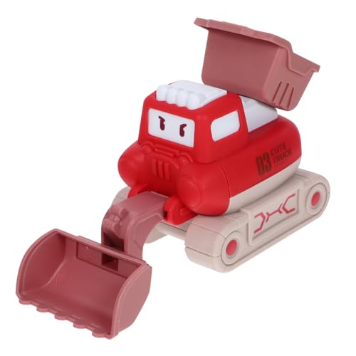 minkissy Kleines Baustellenfahrzeug Bagger Modell aus Robustem Kunststoff Strapazierfähiges Kinderauto mit Druckmechanik Fördert Hand Auge Koordination und Kreative Spielfähigkeiten für minkissy Kleines Baustellenfahrzeug Bagger Modell aus Robustem Kunststoff Strapazierfähiges Kinderauto mit Druckmechanik Fördert Hand Auge Koordination und Kreative Spielfähigkeiten für von minkissy