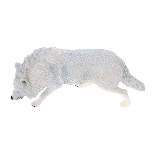 minkissy Kleines Detailreiches Wolfmodell aus Abs Stabiles Stehdesign Realistische Wildtierfigur für Kinderzimmer Deko Lernspielzeug und Tischdekoration für Sammler minkissy Kleines Detailreiches Wolfmodell aus Abs Stabiles Stehdesign Realistische Wildtierfigur für Kinderzimmer Deko Lernspielzeug und Tischdekoration für Sammler von minkissy
