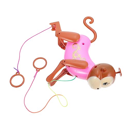 minkissy Kletterspielzeug für Cartoon Affen aus Hochwertigem Kunststoff Seilziehen für Drinnen und Draußen Zufällige Farben Leicht und Handlich Fördert Spaß und Bewegung Zufällige Farbe von minkissy