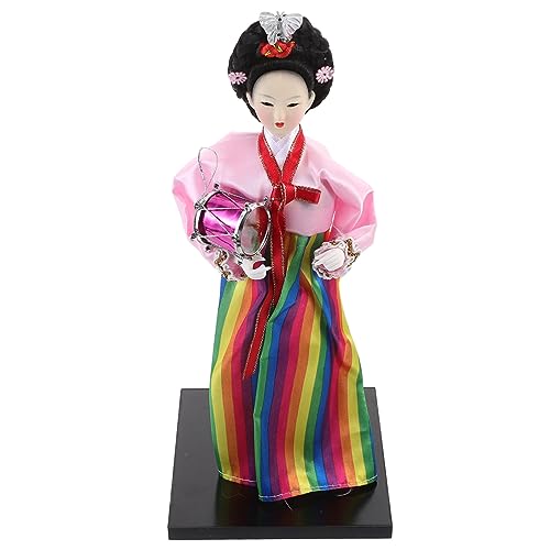 minkissy Koreanische Handgefertigte Stoffpuppe Künstlerische Dekoration für Zuhause Robuste Verarbeitung Bunte Farben als Geschenk und Wohnaccessoire Kreative Korean Style Doll minkissy Koreanische Handgefertigte Stoffpuppe Künstlerische Dekoration für Zuhause Robuste Verarbeitung Bunte Farben als Geschenk und Wohnaccessoire Kreative Korean Style Doll von minkissy