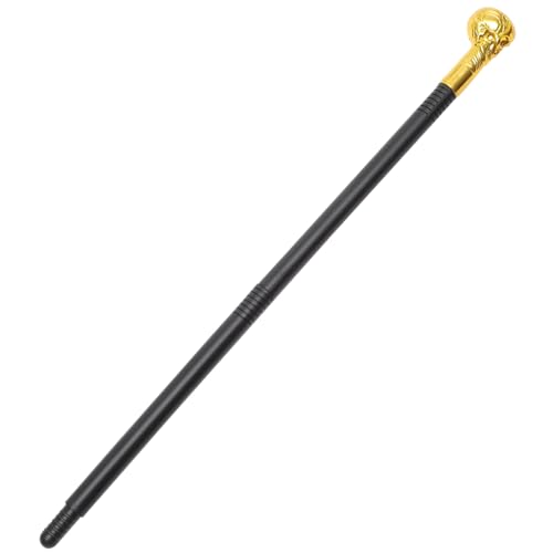 minkissy Kreativer Halloween Skelett Stab mit Schädelgriff Robustes Kostüm Accessoire für Halloween Geburtstagsfeiern und Theateraufführungen Goldener Schädel Stil minkissy Kreativer Halloween Skelett Stab mit Schädelgriff Robustes Kostüm Accessoire für Halloween Geburtstagsfeiern und Theateraufführungen Goldener Schädel Stil von minkissy