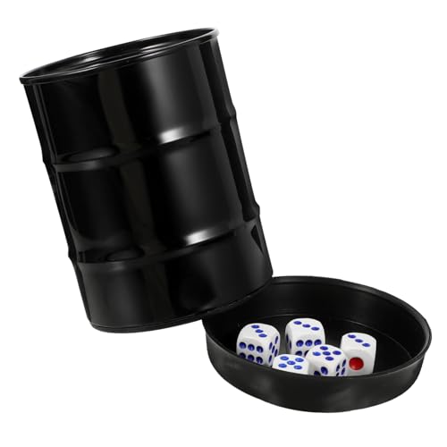 minkissy Kreativer Würfelbecher aus Strapazierfähigem Kunststoff mit Würfeln Leichter Dice Holder für Bar Party und Gesellschaftsspiele Praktisches Design Einfach zu Reinigen und Tragbar minkissy Kreativer Würfelbecher aus Strapazierfähigem Kunststoff mit Würfeln Leichter Dice Holder für Bar Party und Gesellschaftsspiele Praktisches Design Einfach zu Reinigen und Tragbar von minkissy