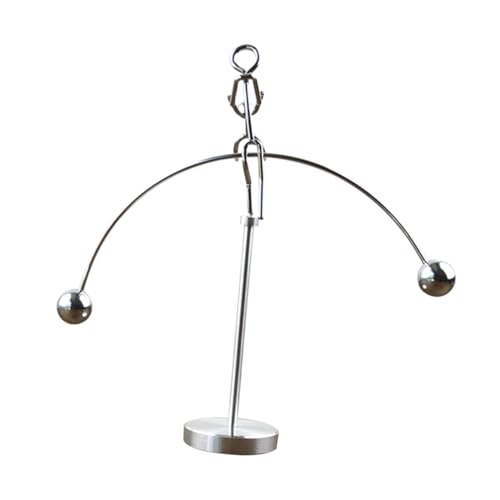 minkissy Kreatives Balance Physikalisches Gleichgewicht Desktop Ornament mit Stabilem Sockel für Büro Dekoration aus Langlebigem und Aluminium minkissy Kreatives Balance Physikalisches Gleichgewicht Desktop Ornament mit Stabilem Sockel für Büro Dekoration aus Langlebigem und Aluminium von minkissy