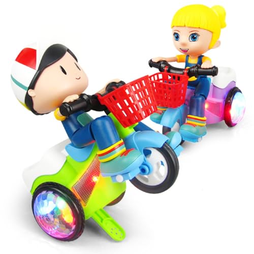 minkissy Kreatives Dreirad für Intelligentes und Vielseitiges Trike ohne Batterie Geeignet für Jungen mit LED Lichtern und Verschiedenen Fahrmöglichkeiten aus Langlebigem minkissy Kreatives Dreirad für Intelligentes und Vielseitiges Trike ohne Batterie Geeignet für Jungen mit LED Lichtern und Verschiedenen Fahrmöglichkeiten aus Langlebigem von minkissy