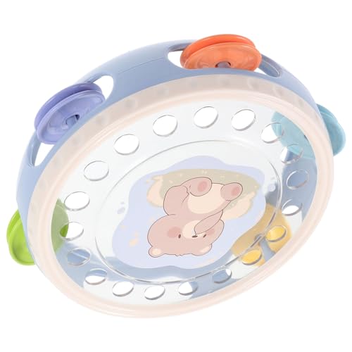 minkissy Kreatives Handheld Tamburin mit Cartoon Muster Musikalisches Lernspielzeug für Junge Mädchen Fördert Rhythmus und Musikgefühl für Lustiges Handspielzeug Rosa minkissy Kreatives Handheld Tamburin mit Cartoon Muster Musikalisches Lernspielzeug für Junge Mädchen Fördert Rhythmus und Musikgefühl für Lustiges Handspielzeug Rosa von minkissy