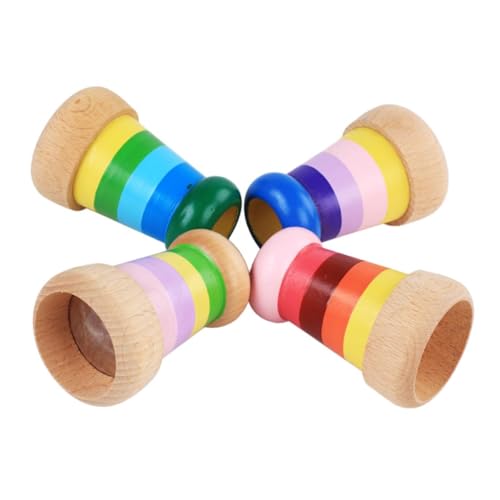 minkissy Kreatives Holz für Pädagogisches Rotierendes Zufälligen Farben Eltern Junge Mädchen Interaktion und Kreativen von minkissy