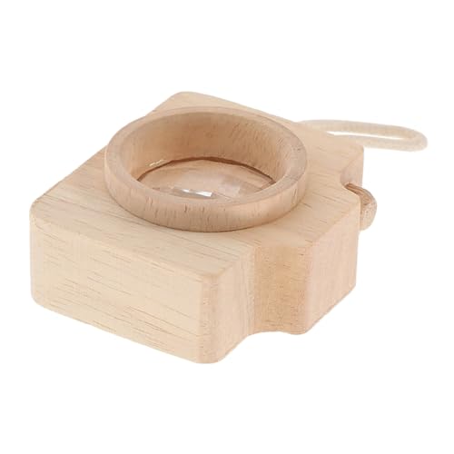 minkissy Kreatives Kinderkamera Holzoptik Dekoratives Lernspielzeug für Geburtstagsgeschenke Pädagogisch Robust und Einzigartig Party Gastgeschenk für Jungen und Mädchen von minkissy