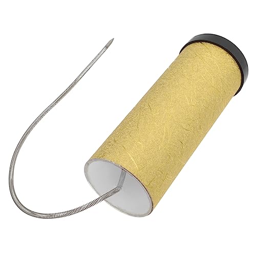 minkissy Kreatives Musikinstrument Schlagzeug mit Donnersound Simulation Pädagogisches Percussion Tragbar für Frühe Musikalische und Lernspielzeug von minkissy