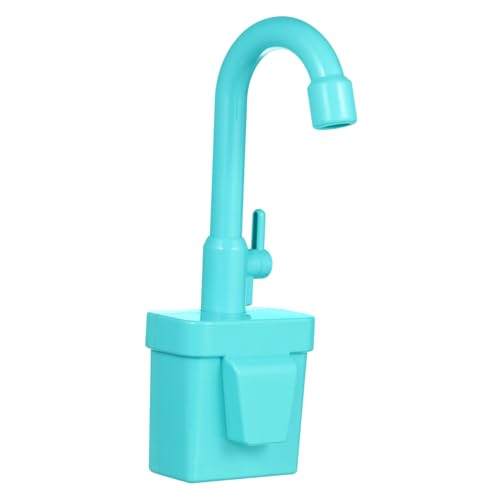 minkissy Küchen Wasserhahn Zubehör für Realistischer Wasserhahn für Rollenspiele aus Robustem Kunststoff Einfach zu Montieren von minkissy