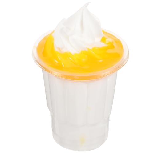 minkissy Künstliches Lebensmittelmodell Eiscreme Simuliertes EIS für Vitrinen Dekoration Spielzeug von minkissy