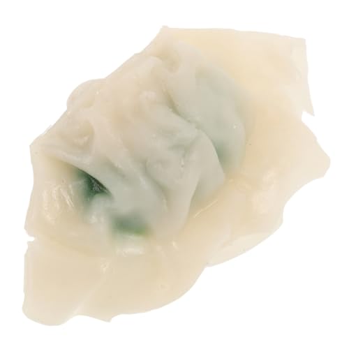 minkissy Künstliches Lebensmittel Deko Accessoire Realistisches Dumpling Modell aus PVC Faux Food für Fotografie und Dekoration Lebensmitteldarstellung für Supermärkte und Kreative von minkissy