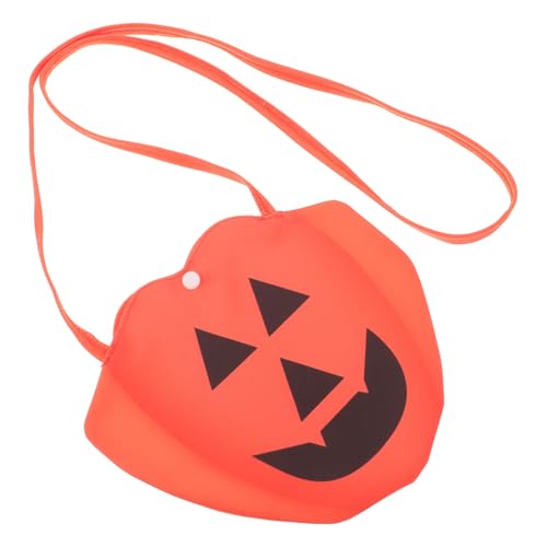 minkissy Kürbismuster Hängetasche für Halloween Partys und Süßes oder Saures Tragen von Snacks und Süßigkeiten minkissy Kürbismuster Hängetasche für Halloween Partys und Süßes oder Saures Tragen von Snacks und Süßigkeiten von minkissy