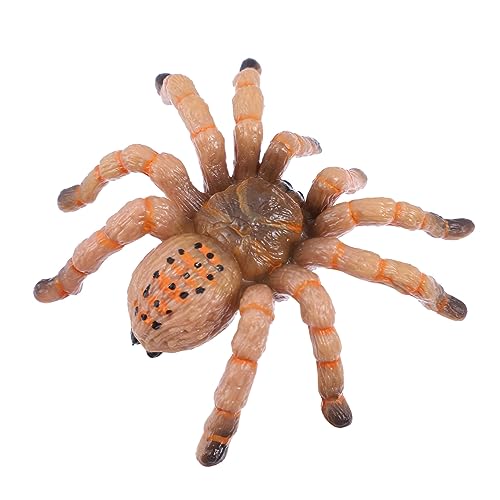 minkissy Kunststoff Spinne für Halloween Realistische Spinnen Requisite Unheimliches Streichspielzeug für Partys Lifelike Dekoration Lustiges für Halloween und Festivals von minkissy