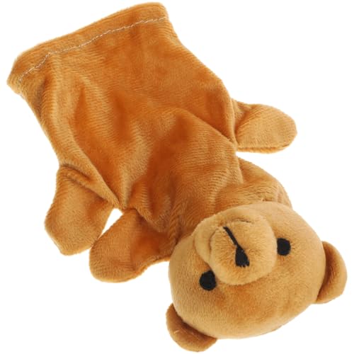 minkissy Kuscheliger Handpuppe aus Plüsch Interaktive Geschichtenerzähler Puppe für Fördert Kreatives und Eltern Junge Mädchen Interaktion für Rollenspiele und Fantasievolle von minkissy