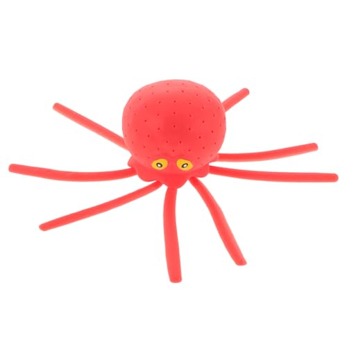 minkissy Kuscheliges Badewannenspielzeug Spritzender Octopus für Kleinkinder für Badewanne Pool und Strand aus Langlebigem TPR Material Fördert Badespaß und Entspannung von minkissy