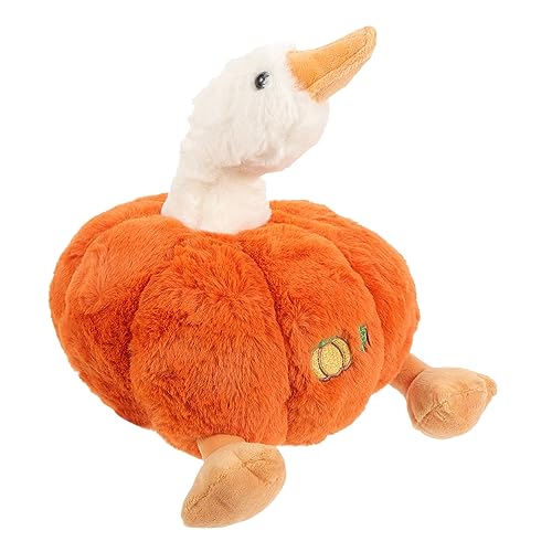 minkissy Kuscheltier Kürbisente Weiche Plüschpuppe mit Cartoonhaftem Design für Sofa Dekoration Fotorequisiten Kissen für Gemütliche Nickerchen minkissy Kuscheltier Kürbisente Weiche Plüschpuppe mit Cartoonhaftem Design für Sofa Dekoration Fotorequisiten Kissen für Gemütliche Nickerchen von minkissy