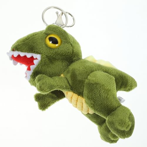 minkissy Kuscheltier Schlüsselanhänger Niedlicher Plüsch Dinosaurier Anhänger Handgemachtes für Taschen Rucksäcke und Autos für Dekorationen und Besondere Anlässe von minkissy