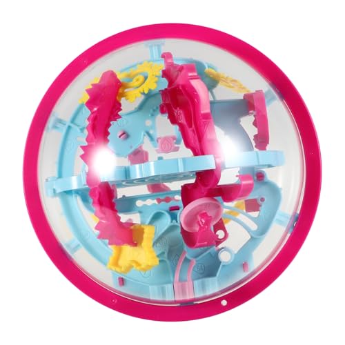 minkissy Labyrinth Kugel für Erwachsene Kreativer Intelligenter Puzzle Ball mit Leveln Tragbarer Magischer Kugel Labyrinthspiel Fördert Logisches und Geschicklichkeit von minkissy