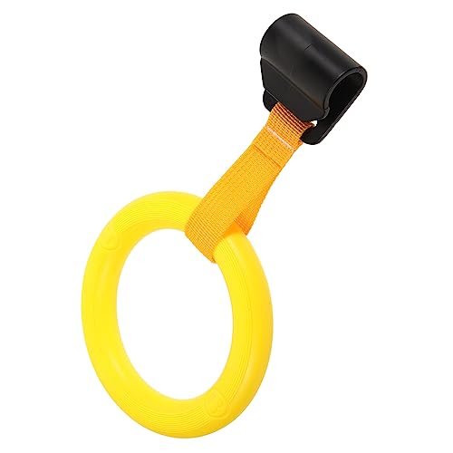 minkissy Lauflernhilfe Ring für Kinderbett Langlebiger und Sicherer Greifring mit Glatten Kanten Farblich Ansprechender Babysitzring Leichter Pull Ring für Frühe Farberkennung und von minkissy