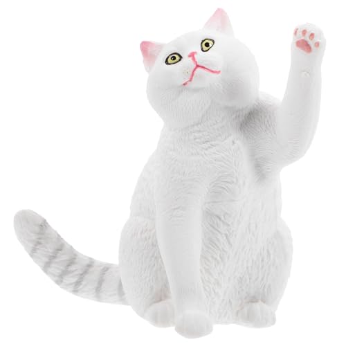 minkissy Lebensechte Britisch Kurzhaar Katzenfigur Modell Kleine Simulation Glatte Oberfläche Dekorative Tierstatue für Schlafzimmer Büro für Katzenliebhaber minkissy Lebensechte Britisch Kurzhaar Katzenfigur Modell Kleine Simulation Glatte Oberfläche Dekorative Tierstatue für Schlafzimmer Büro für Katzenliebhaber von minkissy