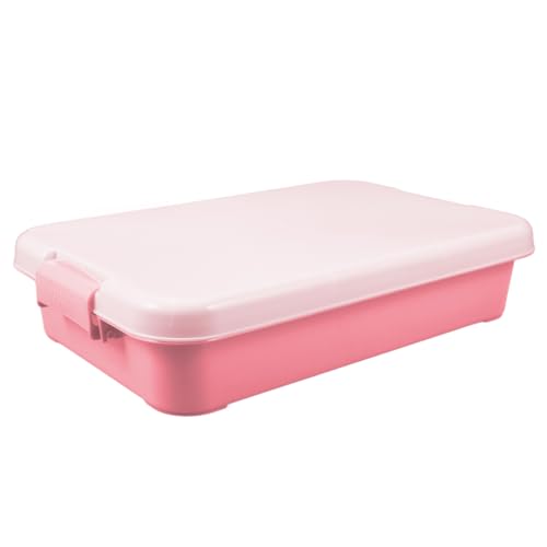 minkissy Leerer Sandkasten mit Deckel Tragbare Plastik Sandkiste für Outdoor Aktivitäten Große Aufbewahrungsbox für Bruchsicher und Praktisch für minkissy Leerer Sandkasten mit Deckel Tragbare Plastik Sandkiste für Outdoor Aktivitäten Große Aufbewahrungsbox für Bruchsicher und Praktisch für von minkissy