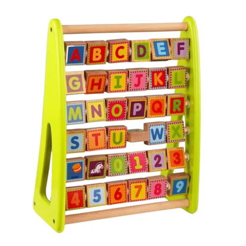 minkissy Lernspielzeug Holzbuchstaben Rack für Alphabet und Zahlen Lernspielzeug für Kleinkinder Pädagogisches Feinmotorik und Kreativen Vorstellungskraft für Jungen und Mädchen Geeignet minkissy Lernspielzeug Holzbuchstaben Rack für Alphabet und Zahlen Lernspielzeug für Kleinkinder Pädagogisches Feinmotorik und Kreativen Vorstellungskraft für Jungen und Mädchen Geeignet von minkissy