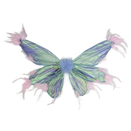 minkissy Leuchtende Engelsflügel Cosplay Prop Für Halloween Karneval Tanzpartys Leicht Komfortabel Exquisite Handwerkskunst Für Kostümpartys Batterien von minkissy