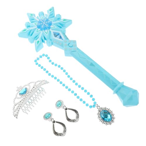 minkissy Leuchtendes Feen-zauberstab Schneeflockenmotiv Prinzessin Kostüm Schmuck für Mädchen Party-Accessoires für Kindergeburtstag Weihnachts Faschingsfeiern minkissy Leuchtendes Feen-zauberstab Schneeflockenmotiv Prinzessin Kostüm Schmuck für Mädchen Party-Accessoires für Kindergeburtstag Weihnachts Faschingsfeiern von minkissy