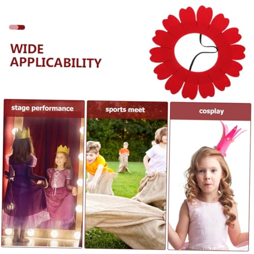 minkissy Lustige Sonnenblumen kopfbedeckung aus Weichem Filz Großer Blütenhut für Halloween Partys Sportfeste und Bühnen mit Ausdrucksstarker Gesichtsöffnung für Karneval und von minkissy