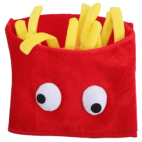 minkissy Lustiger Pommes Frites Hut Kostüm Mütze Französische Pommes Form Faschingshut Party Kopfbedeckung Verkleidung Geburtstagsfeier Karneval Cosplay Zubehör minkissy Lustiger Pommes Frites Hut Kostüm Mütze Französische Pommes Form Faschingshut Party Kopfbedeckung Verkleidung Geburtstagsfeier Karneval Cosplay Zubehör von minkissy