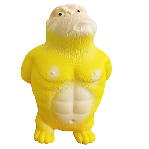 minkissy Lustiges Gorilla Quetschspielzeug Stressabbauendes Bürosensorisches Stretchy für Entspannende Party und Entspannende Hände von minkissy