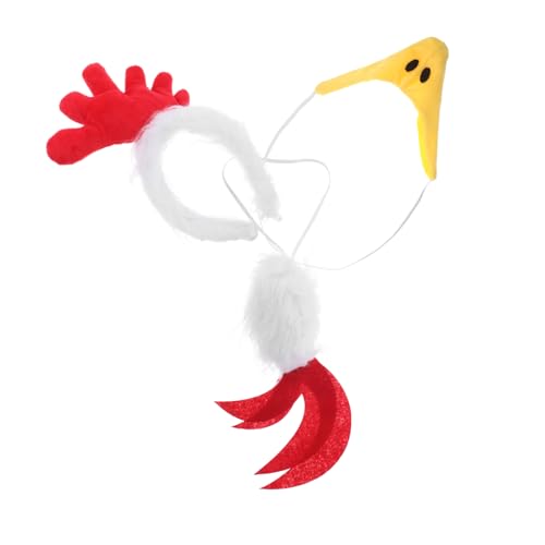 minkissy Lustiges Huhn Stirnband Damen Party Kostüm Accessoire Farm Tier Kopfschmuck für Halloween Karneval Thanksgiving minkissy Lustiges Huhn Stirnband Damen Party Kostüm Accessoire Farm Tier Kopfschmuck für Halloween Karneval Thanksgiving von minkissy